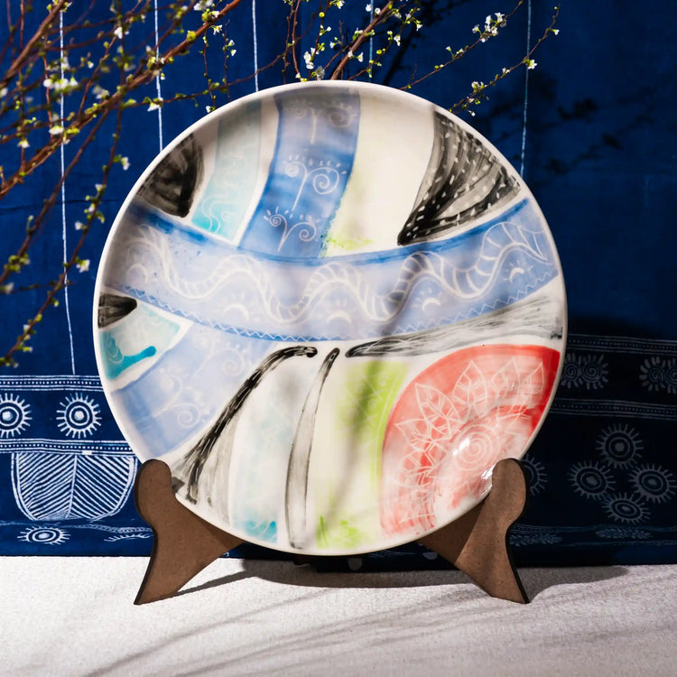 Unique Ceramic Plate - Northwest Soul