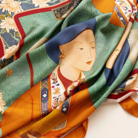 Queen Silk Scarf